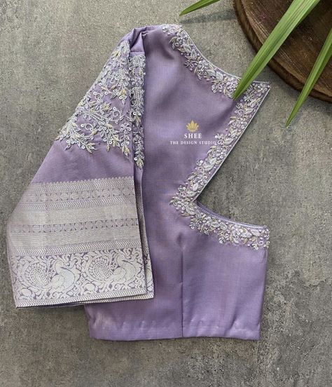 50 Blouse Designs, Blouse Maggam Work, Latest Bridal Blouse Designs, Blouse Designs Catalogue, Latest Blouse Designs Pattern, Traditional Blouse Designs, Latest Model Blouse Designs, Cutwork Blouse Designs, Lavender Blouse