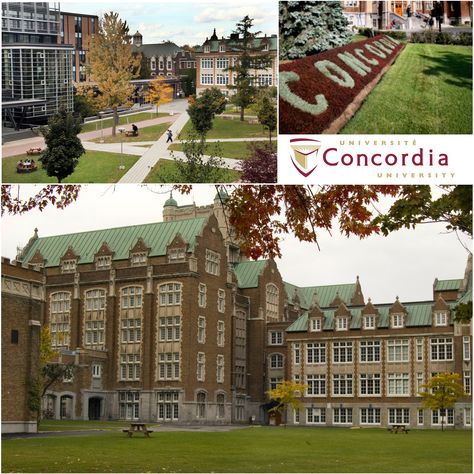 Concordia University is a public comprehensive university located in Montreal, Quebec, Canada. Concordia is one of the two universities in Montreal where English is the primary language of instruction. Concordia is a non-sectarian and coeducational institution, with over 175,000 living alumni worldwide. #concordia #concordiauniversity #architecture #montreal #mtl #university #student #book  #library #bestoftheday #beauty #bestpicoftheday #igers #igersthane #igersmumbai #igdaily #ig #beautiful Concordia University Montreal, College Tours, College Tour, Concordia University, Student Book, Book Library, High School Life, Studying Abroad, University Life