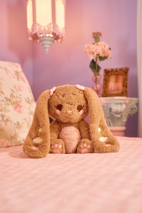 Purchase Maple the Heatable Bunny Plush Pink Stuffed Animals Aesthetic, Heatable Stuffed Animals, Pink Bunny Plush, Cute Bunny Plushies, Big Plushies Kawaii Plush, Cute Room Decor Cozy, Cute Stuffed Animals Plushies, Things To Buy For Christmas, Cute Plushies Aesthetic