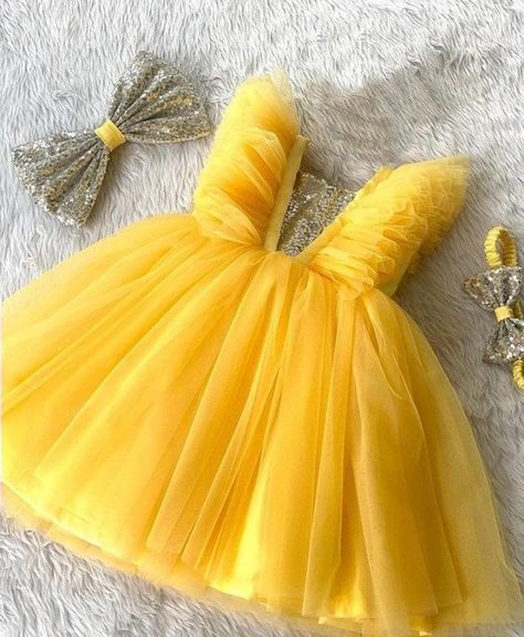 [Promotion] 67 Trendiest Baby Girl Dress Hacks To Try Out This Autumn #babygirldress Girl Dresses, Yellow, Dresses, White