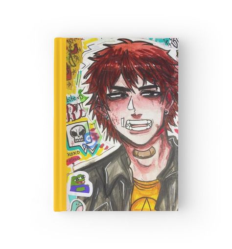 High-quality hardcover journal with wraparound print. 128 pages in ruled, graph or blank options. Goober Art, Astetic Pics, Dream Artstyle, Drawing Refrences, Sketchbook Cover, Buy List, Drawing Stuff, Sketchbook Ideas, Sketchbook Pages