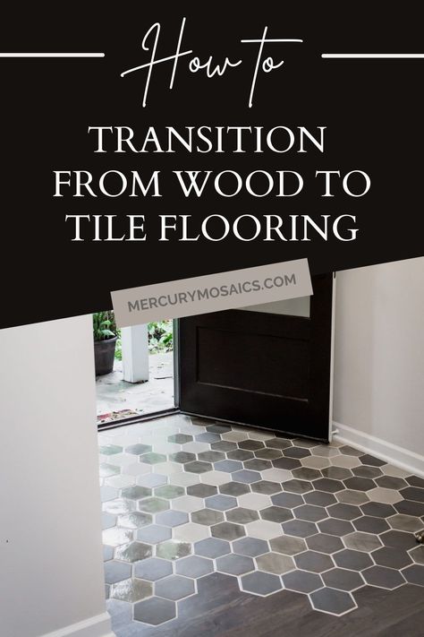 Tile Kitchen Hardwood Living Room Transition, Stone To Hardwood Transition, Tile Floor To Wood Floor Transition, Transition Flooring Between Rooms Wood, Transition Between Tile And Wood, Tiles And Wood Floor Transition, Transitional Tile Flooring Ideas, Tile Floor Transition Ideas, Wood And Tile Transition