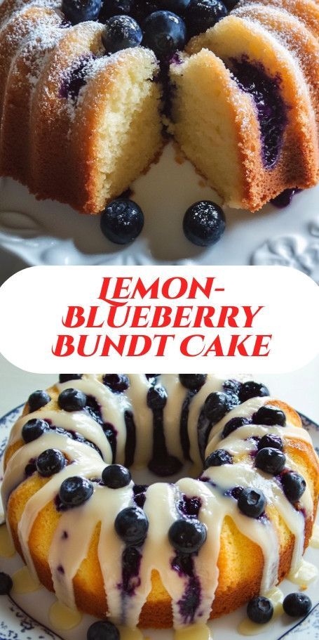 Result: Lemon-Blueberry Pound Cake with a Twist, Prep Time: 20 minutes, Cook Time: 80 minutes, Total Time: 1 hour 40 minutes, Yield: 12 servings. Cake Lemon Blueberry, Blueberry Bundt Cake Recipes, Lemon Blueberry Bundt, Lemon Blueberry Pound Cake, Lemon Blueberry Bundt Cake, Blueberry Bundt, Lemon Bundt Cake Recipe, Newfoundland Recipes, Blueberry Bundt Cake