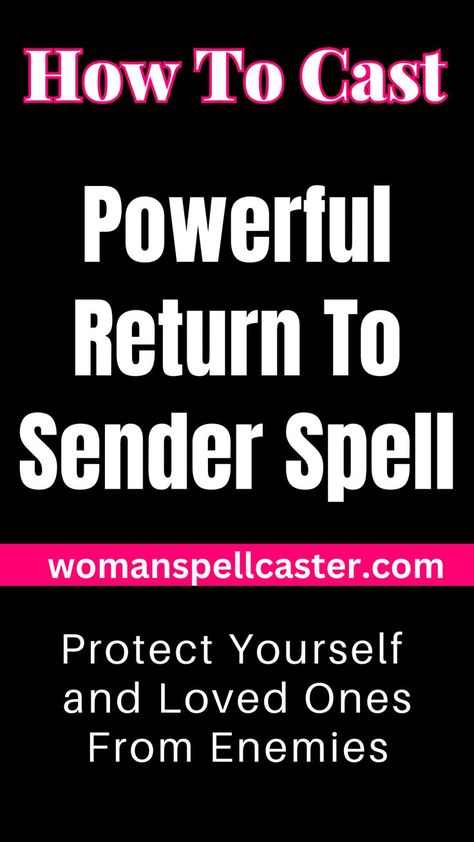 Get ready to unleash the power of a powerful Return To Sender Spell. Take control of your destiny and send negative energy back where it came from! Wash Front Door Spell, Spells Of Protection, Easy Karma Spells, Spells Witchcraft Protection, Return To Sender Protection Spell, Return Stolen Property Spell, Return To Sender Spell Herbs, Protection From Toxic People Spell, Binding Spell Protection