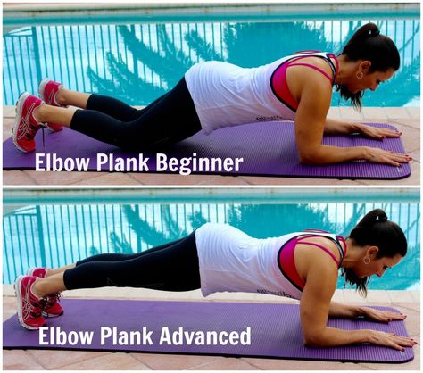 Elbow Plank, Knee Plank, Laura London, Healthy Movement, Thigh Challenge, Plank Position, Muscle Imbalance, Ab Challenge, Plank Challenge