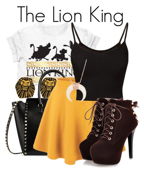 Lion King Inspired Outfits, Savannah Outfits, Creepypasta Outfits, Disney Character Outfits, Disneybound Outfits, Theme Park Outfits, Disney Dress Up, King Outfit, Disney Themed Outfits