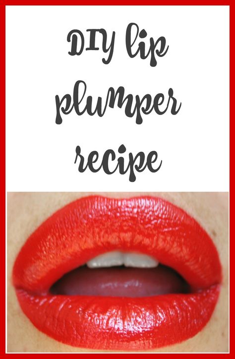 DIY Lip Plumper Recipe | Everything Pretty Lip Plumper Diy, Diy Lip Plumper, Diy Foundation, Beauty Diy Skincare, Natural Lip Plumper, Pouty Lips, Lip Scrub Diy, Lip Care Routine, Using Essential Oils