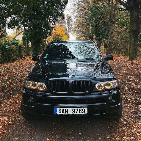 BMW X5 E53 Bmw X5 E53 Black, Cars Cheap, Modded Cars, Cars Black, Luftwaffe Pilot, Bmw E53, Cars Jdm, Cars Interior, Cars Bmw