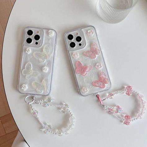 3D Butterfly iPhone Case - Creative Femininity Girly Iphone Case, Phone Cover Design, Produk Apple, Stylish Iphone Cases, Girl Phone Cases, Girly Phone Cases, Kawaii Phone Case, Pretty Iphone Cases, Pretty Phone Cases