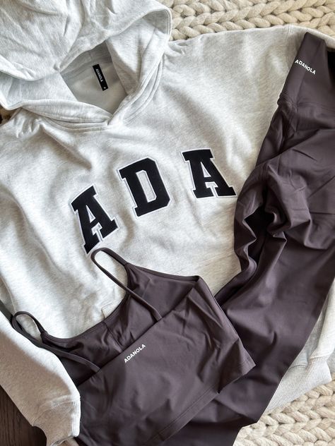 ADA Women’s Sweatshirt Adanola Gym Set, Ada Hoodie Outfit, Sports Bra Back Design, Adanola Hoodie Outfit, Adanola Sweatshirt, Ada Sweatshirt, Adanola Hoodie, Ada Hoodie, Xmas List