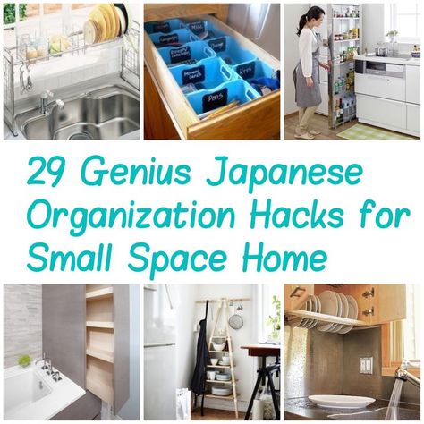 29 Genius Japanese Organization Hacks for Small Space Home – Frugal Overload Japan Small Apartment, Japanese Storage Solutions, Japanese Kitchen Organization, Japanese Small Apartment, Small Japanese Apartment, Tiny Japanese Apartment, Japanese Closet, Japanese Small House, Japan Apartment