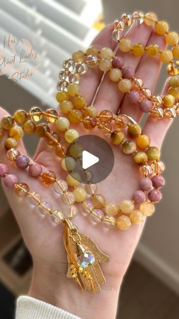 6.6K views · 1.3K likes | Meditation Beads + Spiritual Jewelry on Instagram: "☀️💕Radiant Being of Light 💕☀️ These joyous Mala beads just landed in the shop. They feature delicious honey 🍯 citrine, honey calcite, yellow opals, gold and yellow aura quartz 🌟, Rhodonite, and golden tigers eye! Happy Beads! 🧡💛💕☀️🧡💛💕☀️" Being Of Light, Yellow Aura, Golden Tigers, Golden Tiger, Honey Calcite, Meditation Beads, Yellow Opal, Aura Quartz, Tigers Eye