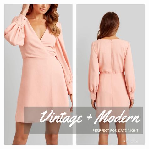 Beautiful peach coloured short dress with long sleeves, perfect for date night! Peach Colour Dress, Short Dress With Long Sleeves, Peach Color Dress, Peach Colour, Eliza Dress, Dress With Long Sleeves, Color Shorts, Short Dress, Gorgeous Dresses