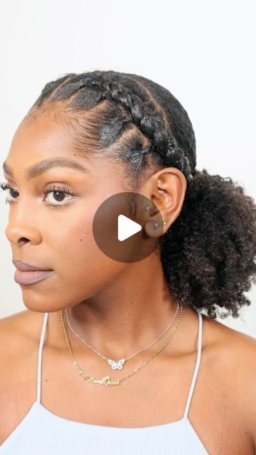 ARIELLE on Instagram: "Did you miss me?? I’m back doing what I do bestttt and serving up more hairstyle inspo 😘   My favorite thing about this look is how dynamic it is but also simple at the same time. It’s not your average low ponytail hairstyle & the rubberbands & cornrows make this look last a while!   Product details drop tomorrow 💕 . . . How do you feel about this hairstyle??  #hairtutorial #hairtransformation #hairideas #hairdo #hairofinstagram #hairtips #hairbeauty #ponytail #twistouts #kinkycurlyhair" Quick Hairstyles Ponytail, Crochet Hair Ponytail Styles, How To Do A Ponytail, Diy Ponytail Hairstyles, Simple Ponytail Hairstyles, Ponytail Hairstyles For Kids, Low Ponytail Hairstyle, Rubber Band Ponytail, Kids Bob Haircut