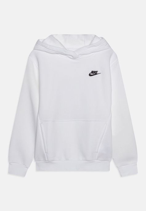 Nike Sportswear CLUB UNISEX - Sweater - white/black #Nike Sportswear CLUB UNISEX - Sweater - white/black #sweatshirt outfit #dresses #outfits #background #wallpaper Nike Hoodie Outfit, White Nike Sweatshirt, White Nike Hoodie, Nike Jumper, Looks Pinterest, Cute Nike Outfits, Nike Sweats, Nike Pullover, Nike Sweater