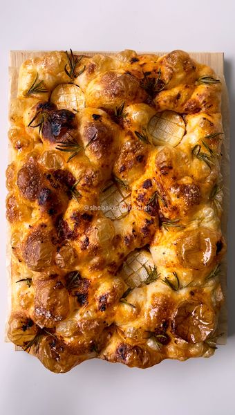 The Easiest No-Knead Focaccia Recipe No Knead Focaccia, Make Focaccia, Healthy Starters, Savory Breads, Bread Lame, Red Pesto, Focaccia Recipe, Savory Bread, Focaccia Bread