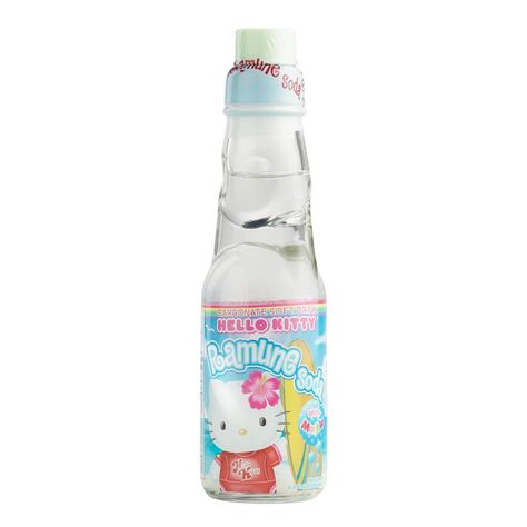 Hello Kitty Ramune, Cute Soda, Ramune Soda, Japan Snacks, Japanese Drinks, Perfume Bottle Design, Fizzy Drink, Cute Snacks, Chocolate Marshmallows