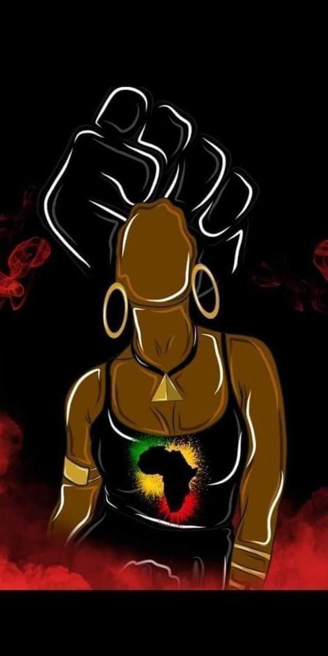 Black Excellence Painting, African American Art Wallpaper Iphone, Black Queens Art, African Women Warriors Goddesses, Black Art Painting Inspiration, Black Power Painting, African Art Paintings Black Man, Juneteenth Drawings, Black Representation Art