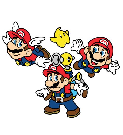 Super Mario 3D All Stars by Vidrovov on DeviantArt Yoichi Kotabe, Mario Collection, Metal Mario, Mario Coloring, Mario All Stars, Super Mario All Stars, Super Mario Bros Party, Super Mario Nintendo, Nintendo Fan Art