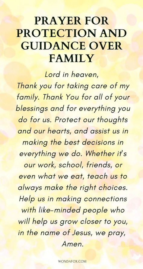 5 Prayers For Your Family - Wondafox Prayers For Protection Over My Family, Family Prayers For Blessings, Prayer For A New Week, Prayers For Your Family, Prayers For My Family, Prayer For Financial Breakthrough, Prayers For Family Protection, Prayers For Family, Uplifting Prayers