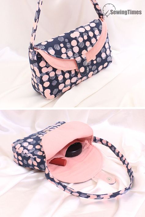 DIY Purse Bag - Free Pattern | Handbag sewing patterns, Diy bag designs, Handbag Small Handbag Sewing Pattern, Handbags To Make, Diy Handbags And Purses How To Make, Easy Bag Tutorial, Free Bag Patterns To Sew Handbags, Small Purse Sewing Pattern, Fabric Purse Patterns, Diy Handbags And Purses, How To Make A Purse