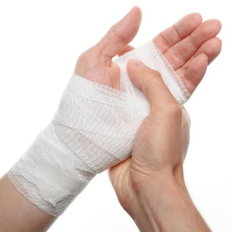 Bandage on a hand. White medicine bandage on injury hand on white background #Sponsored , #affiliate, #Paid, #hand, #medicine, #white, #White Bandage Png For Editing, Bandaged Hands, Stud Outfits, Carpal Tunnel, After Surgery, Health System, Hand Wrap, Medical Supplies, Plastic Surgery