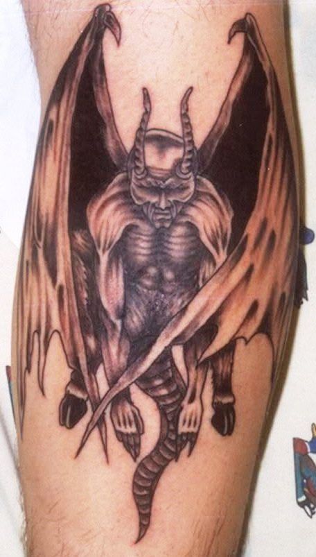 Inked Gargoyle Tattoos, Gargoyles Art, Targaryen Tattoo, Gargoyle Tattoo, Gothic Gargoyles, Dragons Tattoo, Country Tattoos, Movie Tattoos, Demon Tattoo