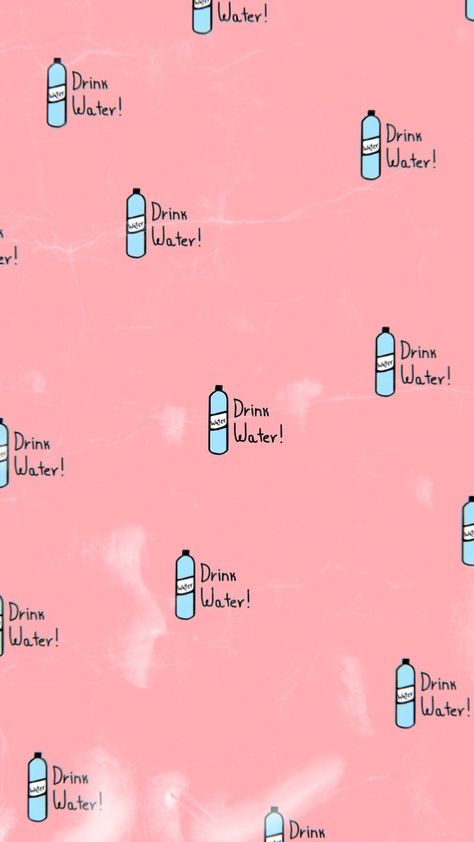 Pink cute wallpaper iphone samsung drink more water animation bottle water Drink More Water Wallpaper, Stay Hydrated Aesthetic Wallpaper, Stay Hydrated Wallpaper, Drink More Water Aesthetic, Drink Water Wallpaper, Drink Water Motivation, Pink Cute Wallpaper, Water Motivation, Water Animation