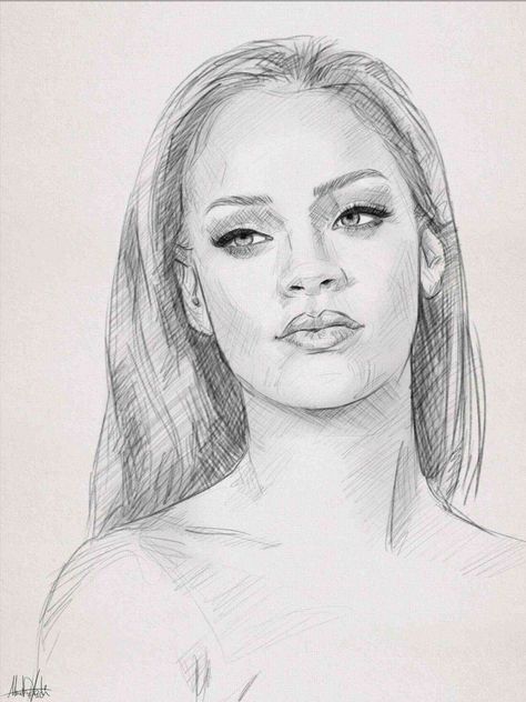 18+ Famous People Drawing Check more at https://drawingwow.com/18-famous-people-drawing/ Pencil Sketches Of Faces, Portraits Pencil, Portrait Au Crayon, Pencil Drawings Of Girls, Female Face Drawing, Pencil Portrait Drawing, Drawing Realistic, Pencil Portraits, 얼굴 드로잉