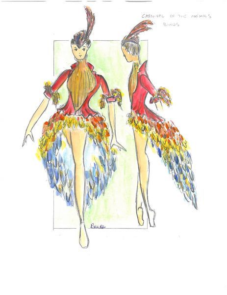 Bird costume Carnival Bird Costume, Phoenix Bird Inspired Dress, Bird Costume Design, Bird Dance Costume, Bird Ballet Costume, Bird Costume Women, Starlight Makeup, Pigeon Costume, Bird Costumes