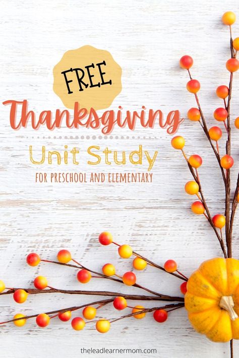 Thanksgiving Homeschool Kindergarten, Thanksgiving Crafts Homeschool, Thanksgiving Unit Study Kindergarten, Fall Unit Study Homeschool Free, Free Thanksgiving Unit Study, Explaining Thanksgiving To Preschoolers, November Units Kindergarten, Thanksgiving Unit Study Homeschool Free, Free Thanksgiving Homeschool Printables