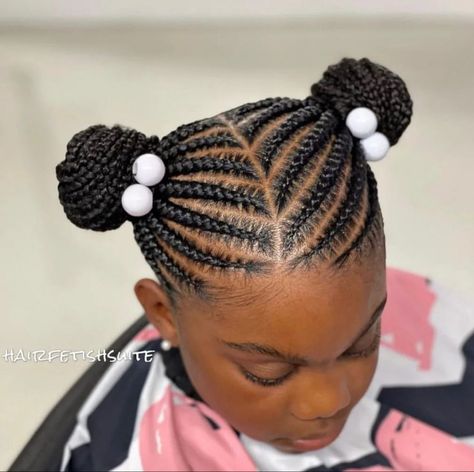 Saved Hairstyles, Baddie Braid Hairstyles, Kids Cornrow Hairstyles Natural Hair, Cornrow Hairstyles For School, Kids Cornrow Hairstyles, Kids School Hairstyles, Kids Box Braids, Quick Hairstyles For School, Girls School Hairstyles