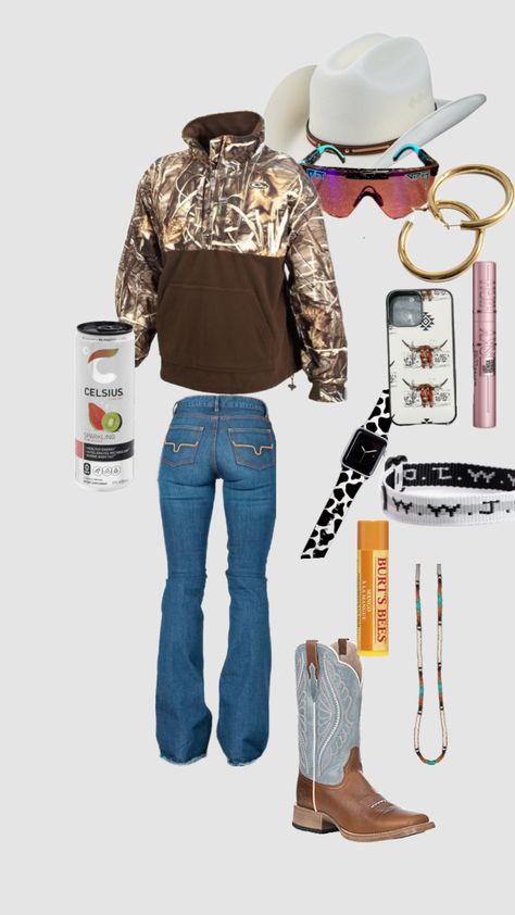 Country Girl Outfits For School, Country School Outfits, Western School Outfits, Girl Outfits For School, Country Girl Outfits, Cute School Fits, Outfit Shuffles, Country Outfit, Casual Country Outfits