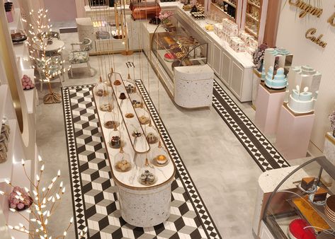 Cake Shop Interior, Cake Shop Design, Bakery Shop Interior, Patisserie Shop, Interior Design Branding, Store Interior Design, Patisserie Design, Bakery Shop Design, Bakery Interior