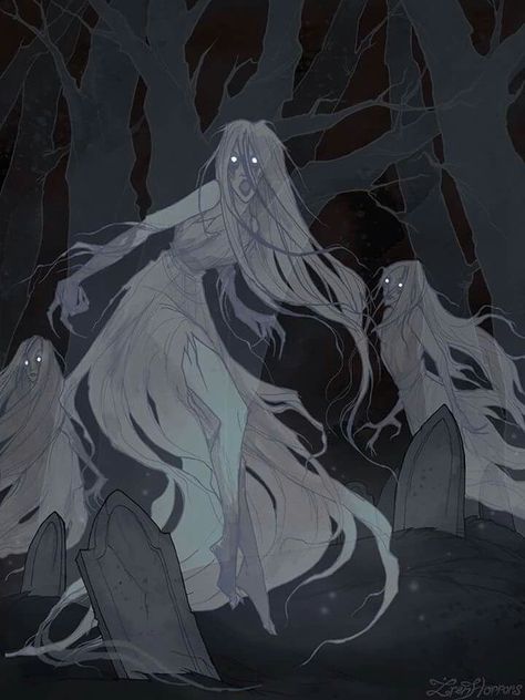 Exploring Irish Mythology: The Banshee | The Irish Post Irish Mythology, Mythology Art, Mythological Creatures, Creepy Art, Arte Fantasy, Arte Horror, Horror Art, Dark Fantasy Art, In The Woods