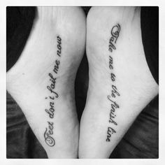 Feet Don't Fail Me Now Tattoo<3 Falling In Reverse Tattoos Falling In Reverse Tattoos, Born To Die Tattoo, Lana Del Rey Tattoos, Lana Del Rey Tattoo, Now Tattoo, Tattoo Filler, Lyric Tattoos, Falling In Reverse, Foot Tattoo