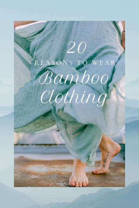 Bamboo is one of the most eco-friendly plants, materials, and fabrics the world has ever seen. Bamboo clothing is soft, stays dry, is strong, longlasting, very breathable and other more. Sustainable fashion ideas. Eco-friendly wardrobe. Bamboo clothing. #bamboo #ecofriendlywardrobe #sustainableliving #ecoclothes #ecofashion Sustainable Fashion Ideas, Sustainable Fashion Quotes, Bamboo Fashion, Eco Friendly Bedroom, Zero Waste Fashion, Eco Friendly Beauty, Eco Clothing, Eco Friendly Brands, Fair Trade Clothing