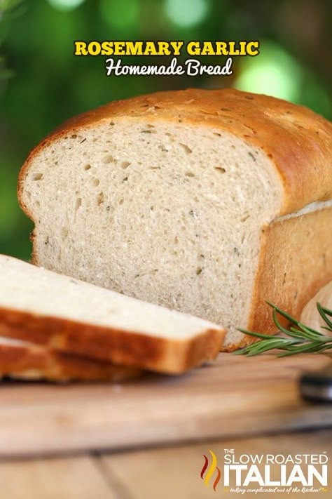 Rosemary Garlic Bread Machine Recipe, Bread Machine Italian Herb Bread, Bread Machine Herb Bread, One Pound Bread Machine Recipes, Bread Machine Garlic Herb Bread, Bread Machine Italian Bread Recipes, Garlic Herb Bread Machine, 1 Pound Bread Machine Recipes, Garlic Bread Machine Recipes