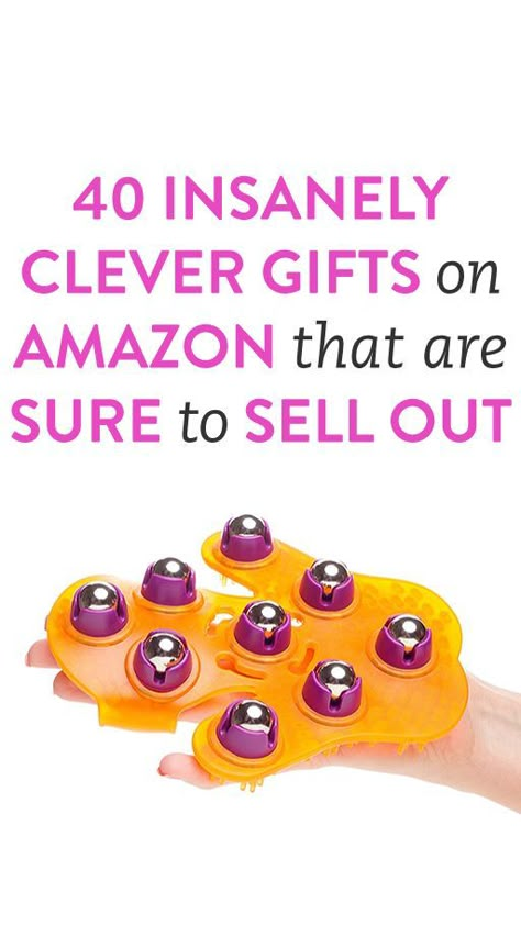 40 Insanely Clever Gifts On Amazon That Are Sure To Sell Out Gifts On Amazon, Interesting Gifts, Special Gifts For Him, Men's Gifts, Diy Baby Gifts, Clever Gift, Unusual Gift, Help People, Unusual Gifts