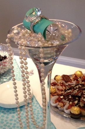 Tiffany Sweet 16, Tiffany Blue Party, Breakfast At Tiffanys Party Ideas, Tiffany Themed Bridal Shower, Tiffany Birthday Party, Tiffany Birthday, Tiffany Theme, Tiffany Bridal Shower, Tiffany's Bridal