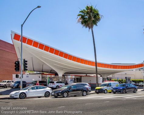 Union 76 Service Station, Beverly Hills, Los Angeles County Phillips 66, Ca History, Oil Service, Santa Monica Blvd, Service Station, 31 Days, The Union, Modernism, Santa Monica