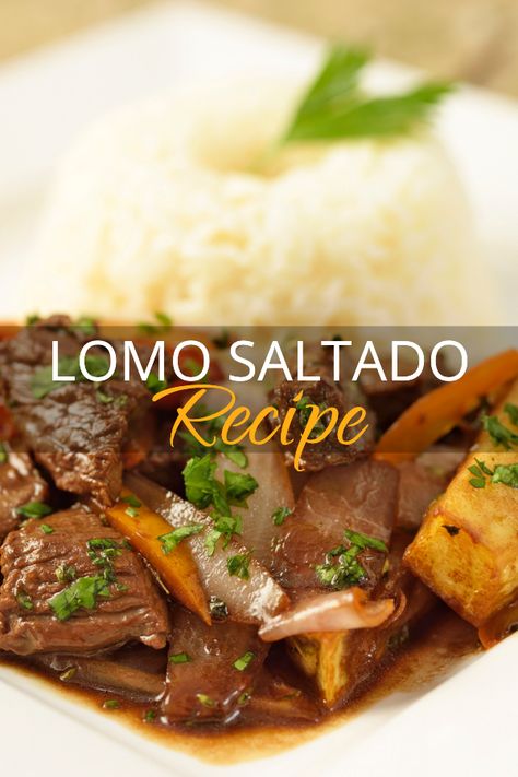 Peru Recipes, Lomo Saltado Recipe, Peruvian Food Recipes, Aji Sauce, Peruvian Style, Peruvian Dishes, South American Recipes, Lomo Saltado, Easy Cook