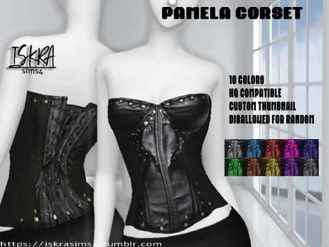 Sims4 Cc Goth Clothing, Sims 4 Mods Clothes Goth, Thirteen Sims 4 Cc, Emo Sims 4 Cc Clothes, Sims 4 Cc Goth Accessories, Sims 4 Corset Top, Sims Emo Cc, Ts4 Emo Cc, Sims 4 Cc Gothic Clothing