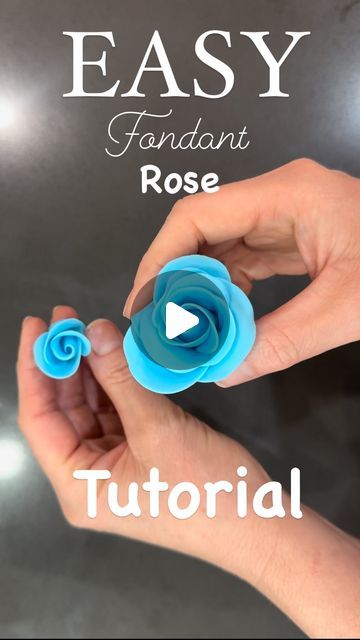 Sarah Norman on Instagram: "You don't need special tools to create a beautiful fondant rose!! They are easier to make than you think! All I used to create these is fondant and a Ziploc bag. No cornstarch or powdered sugar or grease was used and no tools either… The fondant comes right off the Ziploc with ease! The process is so fast and easy that I can make 10 roses in a matter of five minutes!! If you are not a perfectionist, this is the perfect project for you! I hope you'll give it a try! #easyfondantrose #ziplockrose #ziplockfondantrose #easyfondantflowers #fondantflowertutorial #cakedecoratingtutorials #fondantcaketips #cakedecoratingtricks #beginnercakedecorator #cakevideos #customcakesinchandler #chandlercakedecorator #cakeclassesinchandler #loveandcake" Cake With Fondant Roses, How To Make Flowers Out Of Fondant, Working With Fondant For Beginners, How To Make Fondant Roses, Fondant Roses Easy, Fondant Decorations For Beginners, Fondant Techniques Tutorials, Easy Fondant Decorations, Cake Decorating Roses