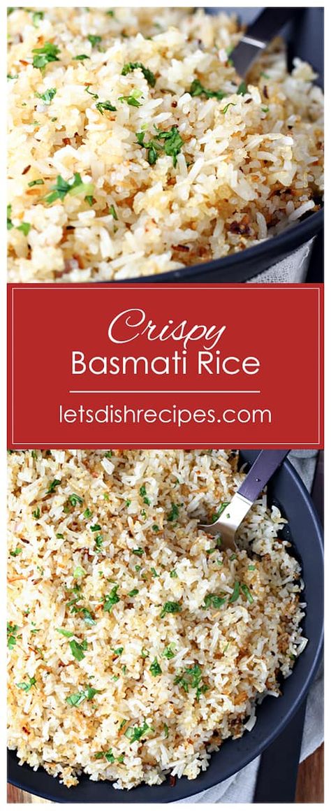 Basmati Rice Recipes Easy, Basmati Rice Recipe, Rice Recipes Side, Rice Crispies Recipe, Greek Lemon Rice, Basmati Rice Recipes, Rice Side Dish Recipes, Plain Rice, Cooking Basmati Rice