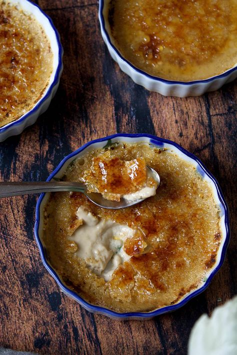 Leftover Milk, Chai Masala, Creme Brulee Recipe, Brulee Recipe, Caramelised Apples, Parmesan Crusted Chicken, Masala Chai, Meals For One, 3 Ingredients