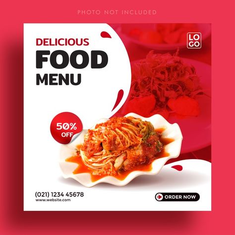 Restaurant Social Media Post Ideas, Restaurant Post Design, Food Poster Ideas, Food Ad Design, Food Poster Design Ideas, Food Ads Design, Restaurant Social Media Design, Food Design Poster, Food Design Ideas