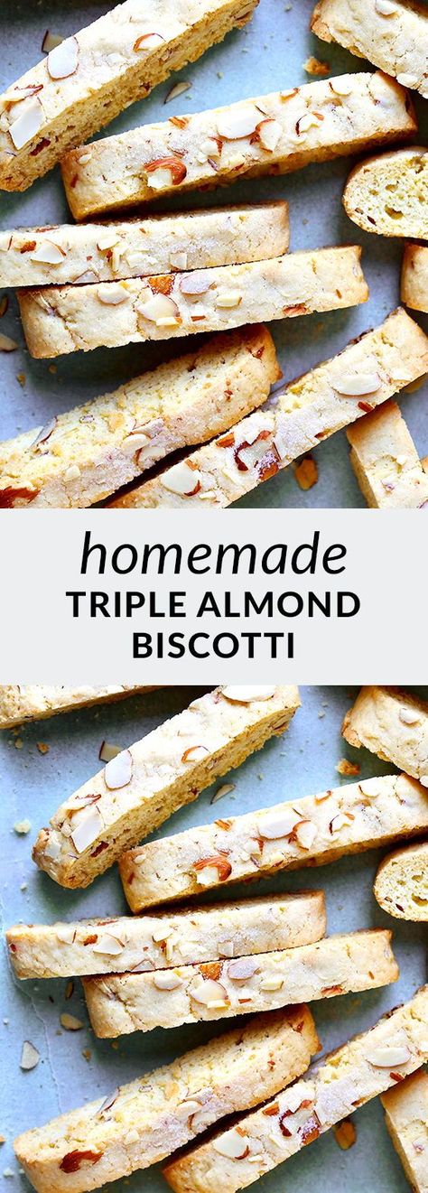 Biscotti Flavors, Best Biscotti Recipe, Easy Biscotti Recipe, Almond Paste Recipes, Almond Biscotti Recipe, Almond Cookie, The Perfect Cookie, Almond Biscotti, Biscotti Cookies