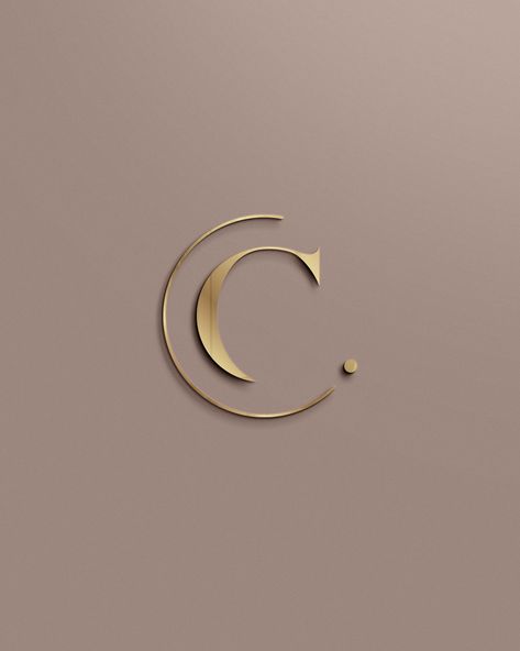 Logo Minimalist Design, Letter C Design, C C Logo, Logo Clinic, Clinic Logo Design, C Logo Design, Delicate Logo, Logo Dental, Dental Logo Design