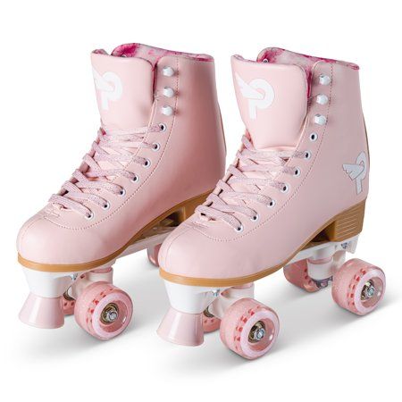 Pink Wheels, Retro Roller Skates, Quad Roller Skates, Roller Skate Shoes, Roller Hockey, Women Skates, Pretty Fly, Quad Skates, Vegan Leather Boots